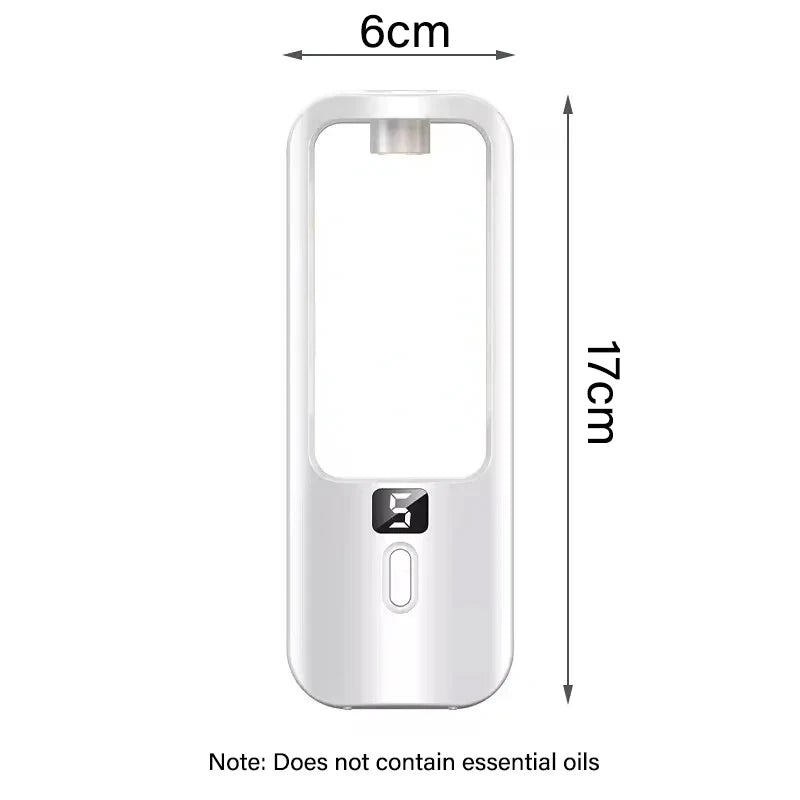 Wall-Mounted Aroma Diffuser – Timed Flameless Essential Oil Air Freshener