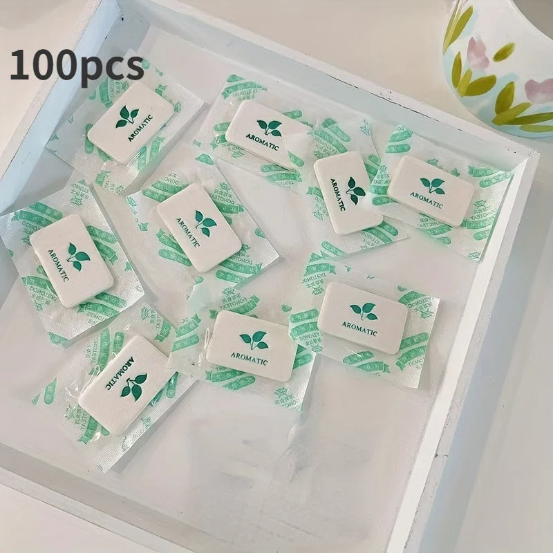 Jasmine Scented Sachets (100 Pack) – Closet, Drawer & Car Fragrance Bags