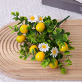 Lemon Branch Faux Greenery Stems