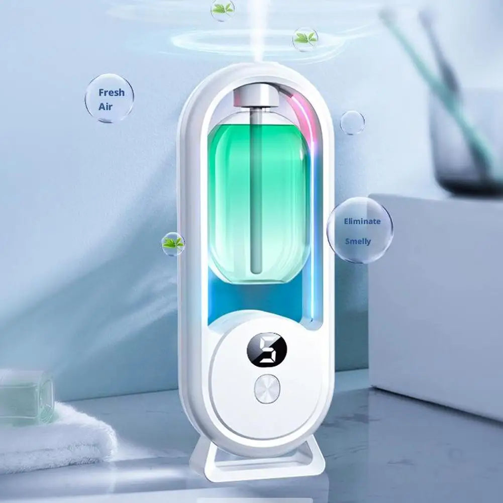 Automatic Essential Oil Diffuser – USB Spray Aroma Humidifier with LED Light