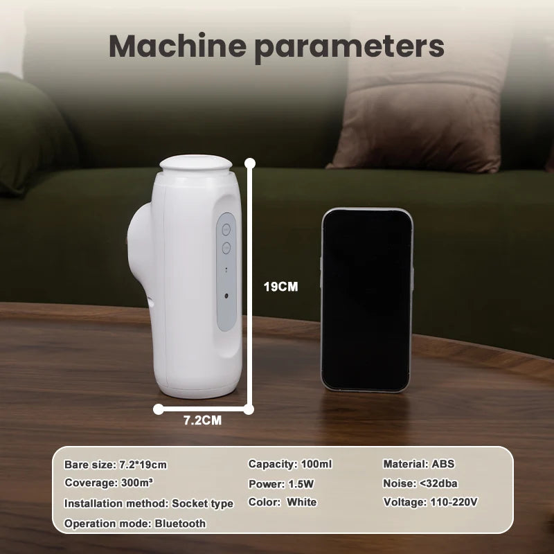 Wall-Mounted Bluetooth Scent Diffuser