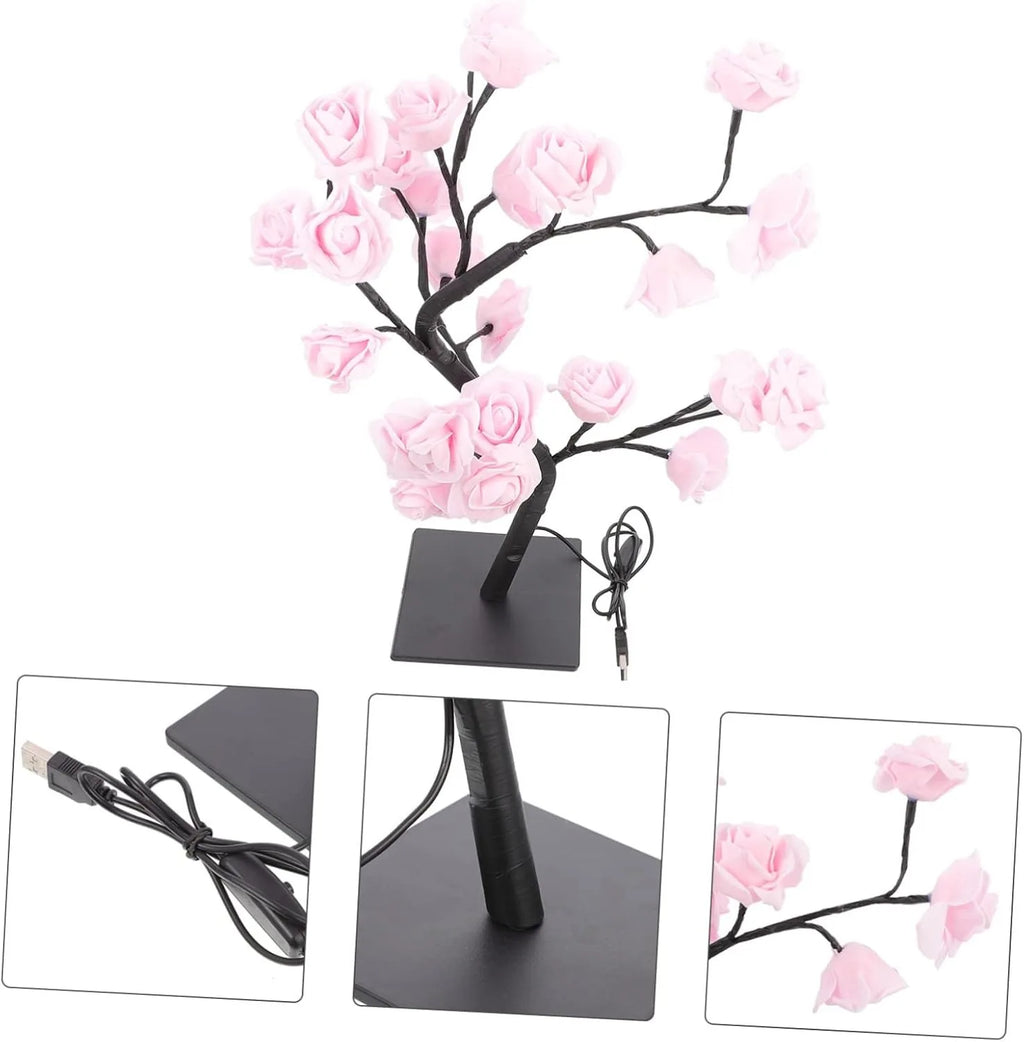 Enchanted Rose LED Table Lamp