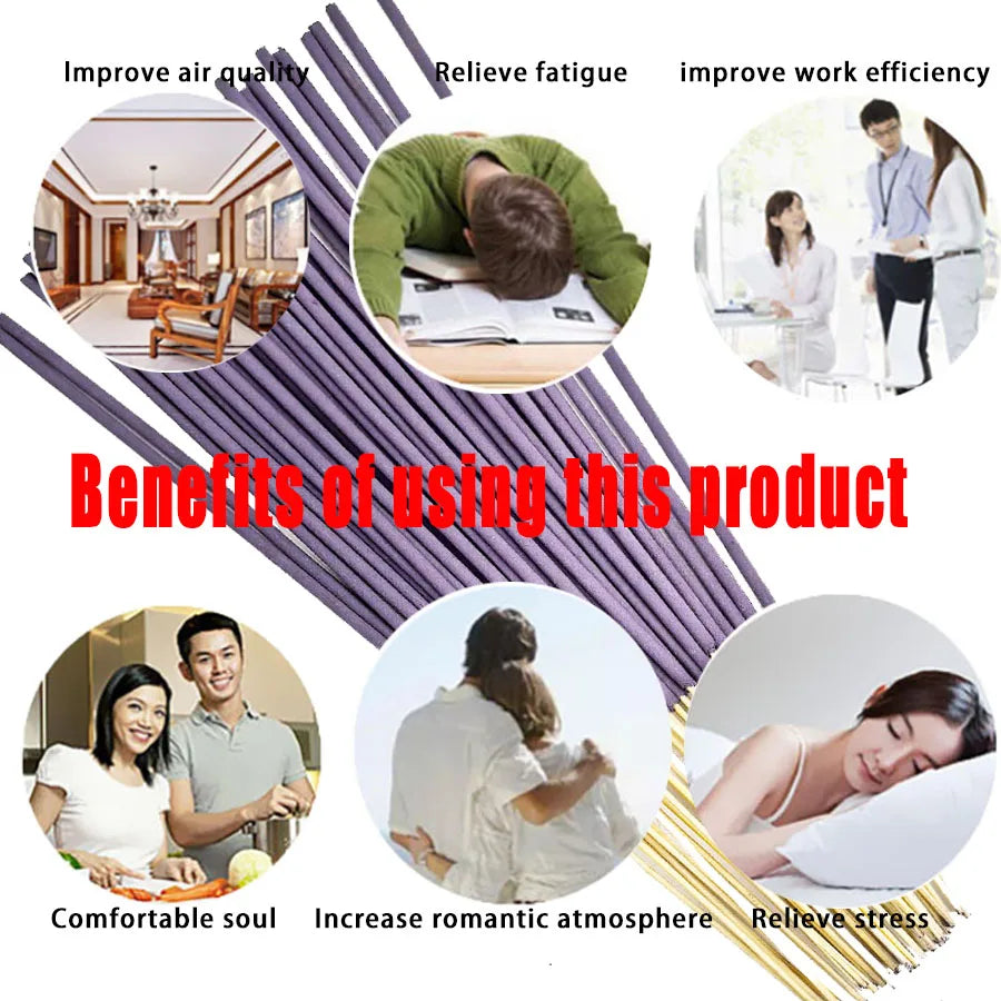 Premium Wood Incense Sticks – Long-Lasting Aromatherapy for Home & Meditation
