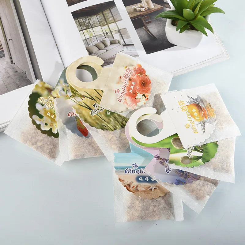 Hanging Wardrobe Sachets (5/10 Pack) – Long-Lasting Closet & Drawer Air Freshener
