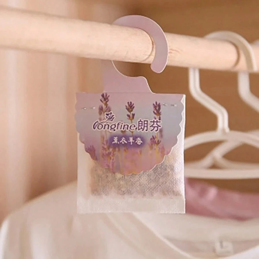 Hanging Wardrobe Sachets (5/10 Pack) – Long-Lasting Closet & Drawer Air Freshener