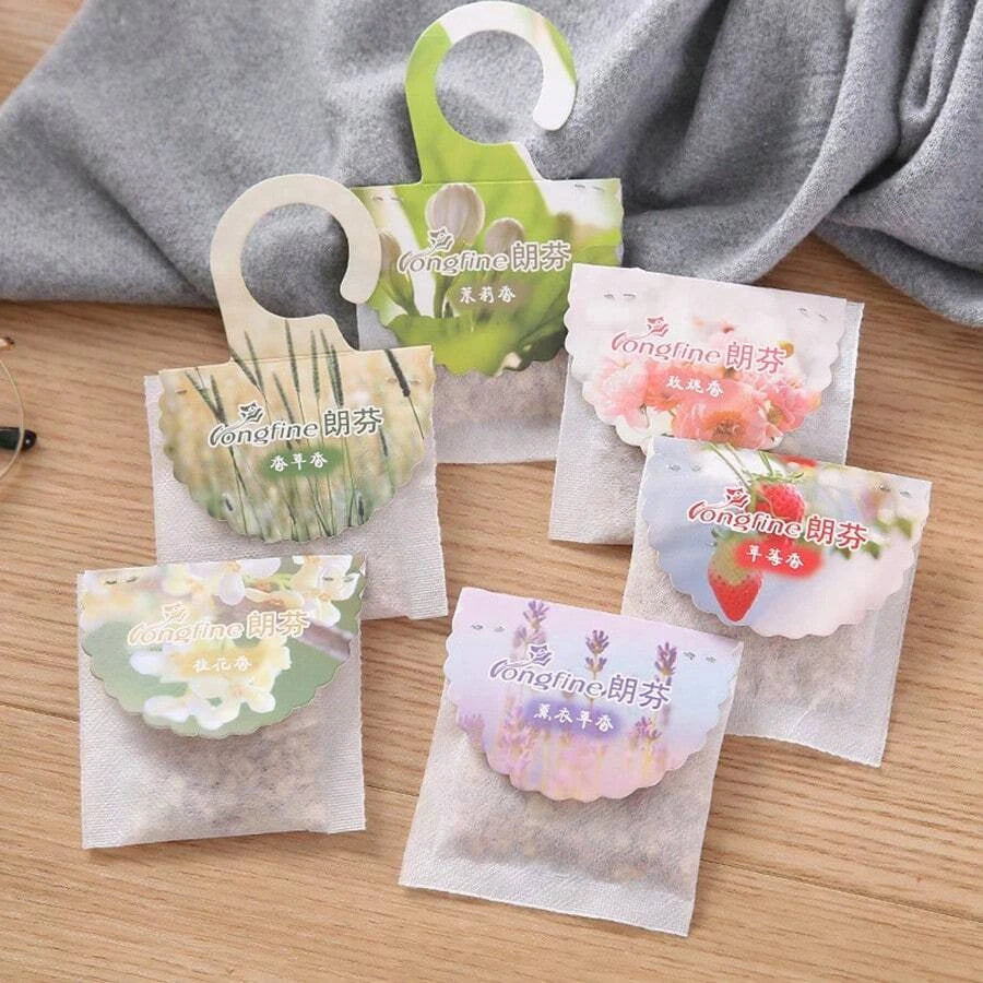 Hanging Wardrobe Sachets (5/10 Pack) – Long-Lasting Closet & Drawer Air Freshener