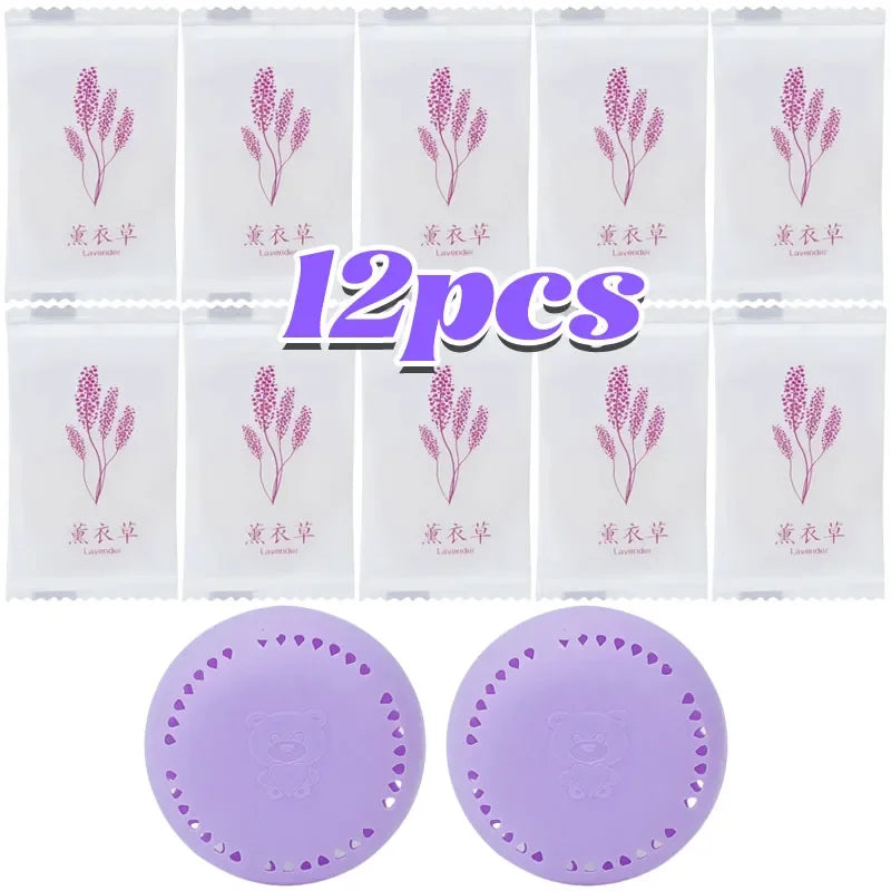 Solid Gel Air Freshener – Aromatherapy Deodorizer for Bathroom, Car & Closet