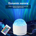 Aurora Water Ripple LED Projector – Northern Lights Galaxy Night Light with Remote