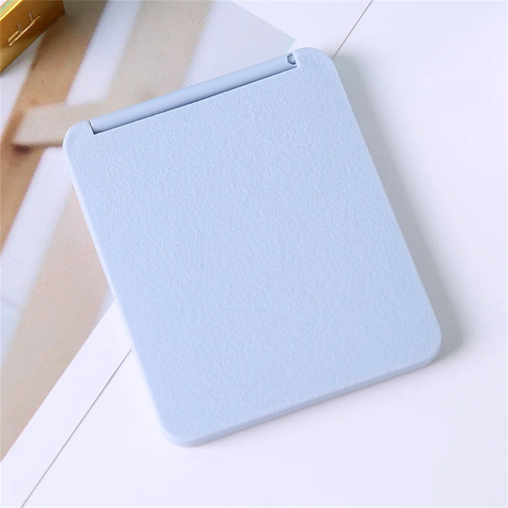 Foldable Double-Sided Makeup Mirror – Portable Travel & Desktop Vanity Mirror