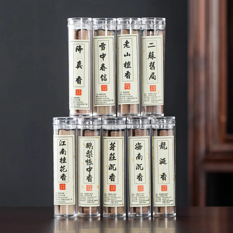 Sandalwood & Agarwood Incense Coils – Long-Lasting Home Aromatherapy