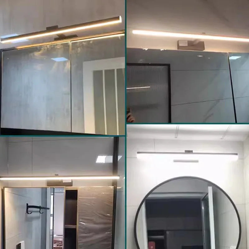 LED Bathroom Vanity Wall Light – Waterproof Modern Mirror Make-Up Lamp