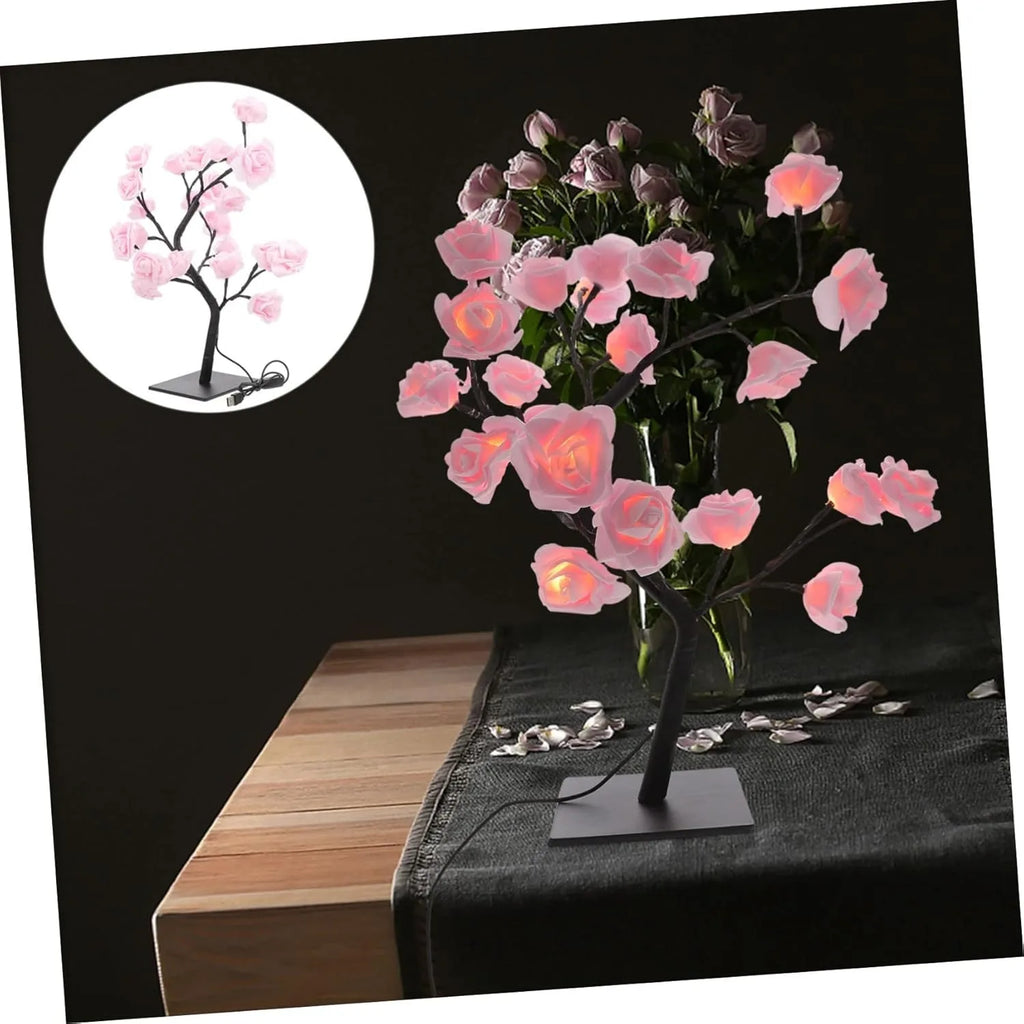 Enchanted Rose LED Table Lamp