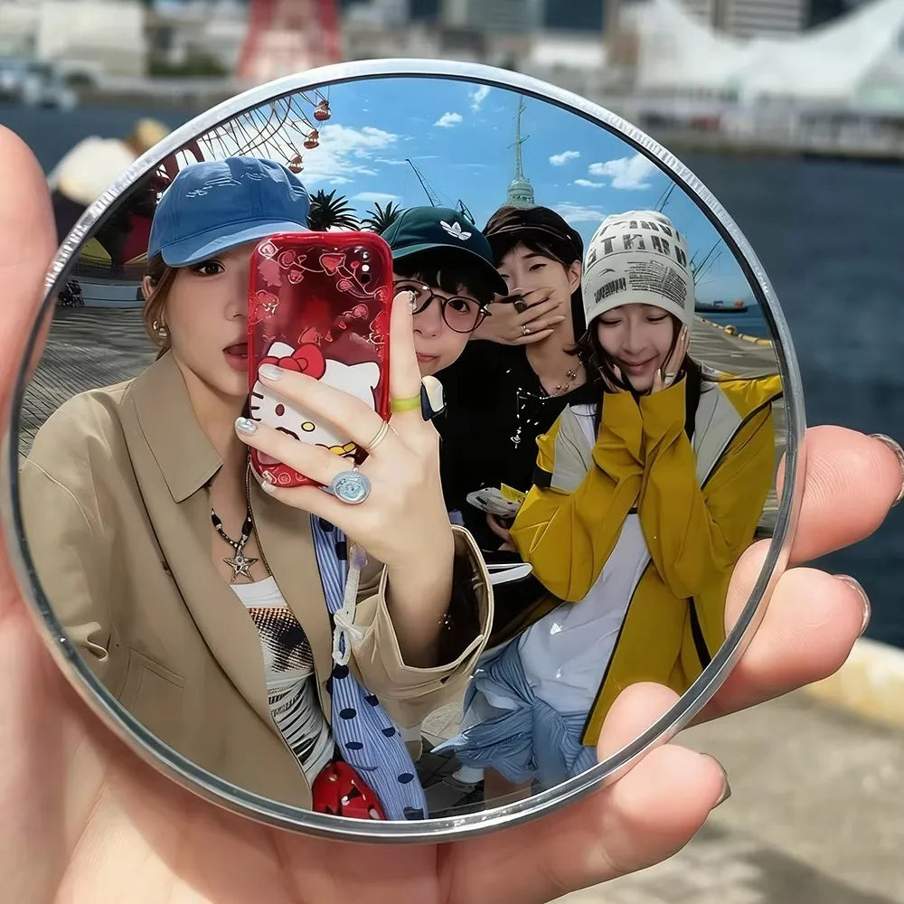 Mini Convex Mirror Set – Wide-Angle Vlogging & Blind-Spot Mirrors