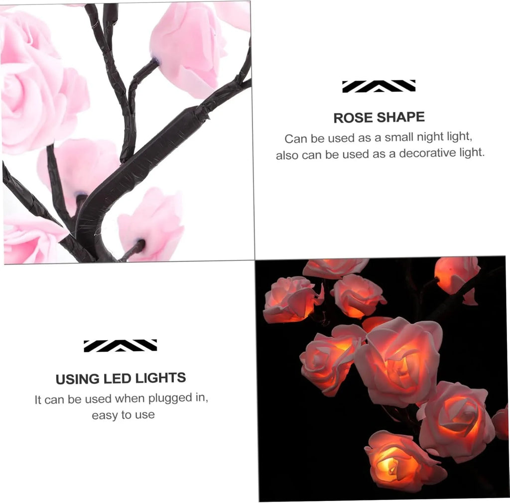 Enchanted Rose LED Table Lamp