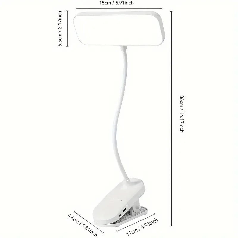 Aurora Clip-On LED Desk Lamp