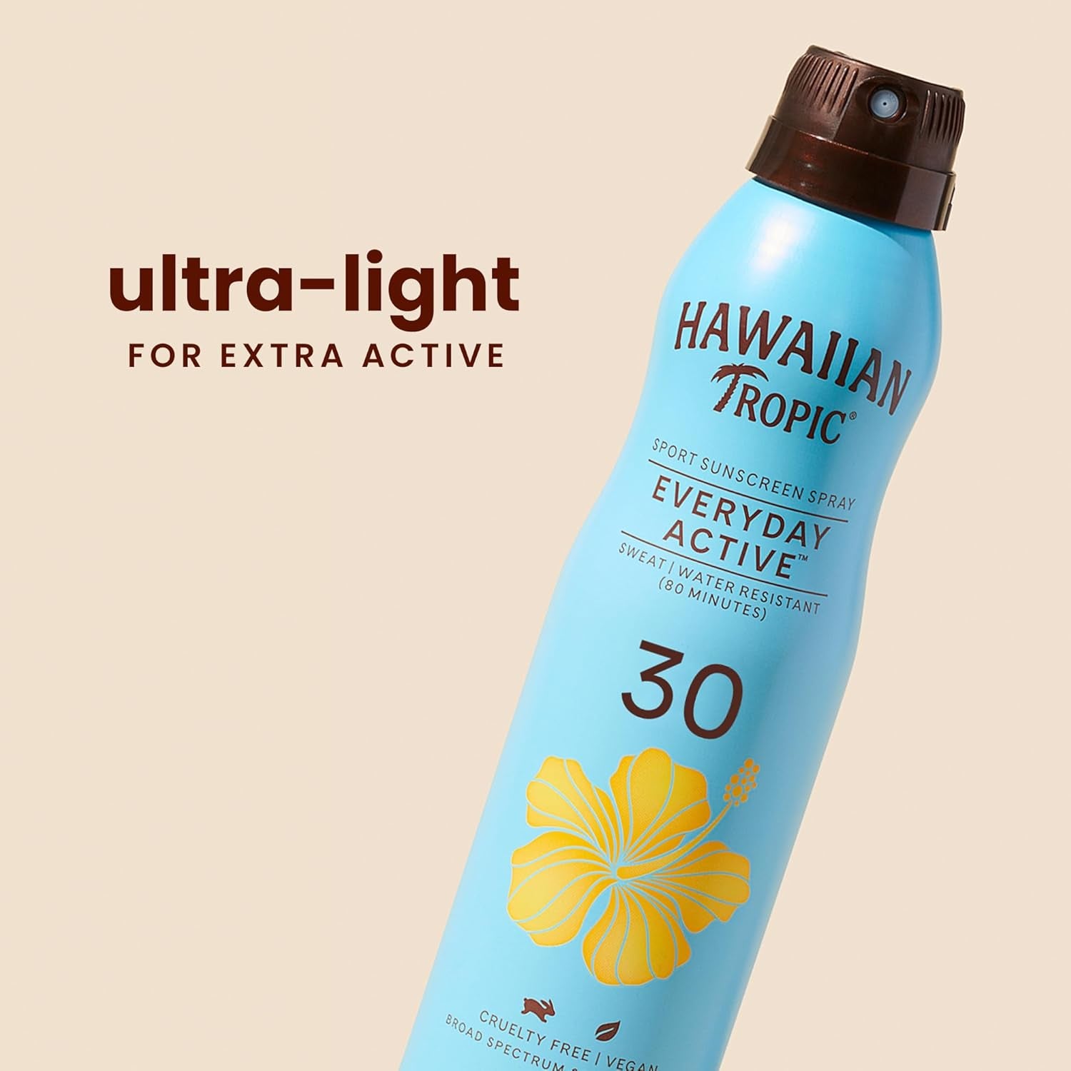 Everyday Active Clear Spray Sunscreen SPF 30|  Sunscreen Spray SPF 30, Sunblock, Oxybenzone Free, 6Oz Each Twin Pack